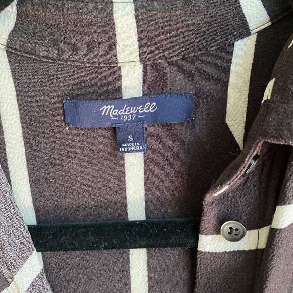 Madewell | Stripe Button Down Courier Dress S - Picture 6 of 7